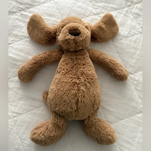 Jellycat Bashful Toffee Puppy Size Medium - Picture 14 of 17